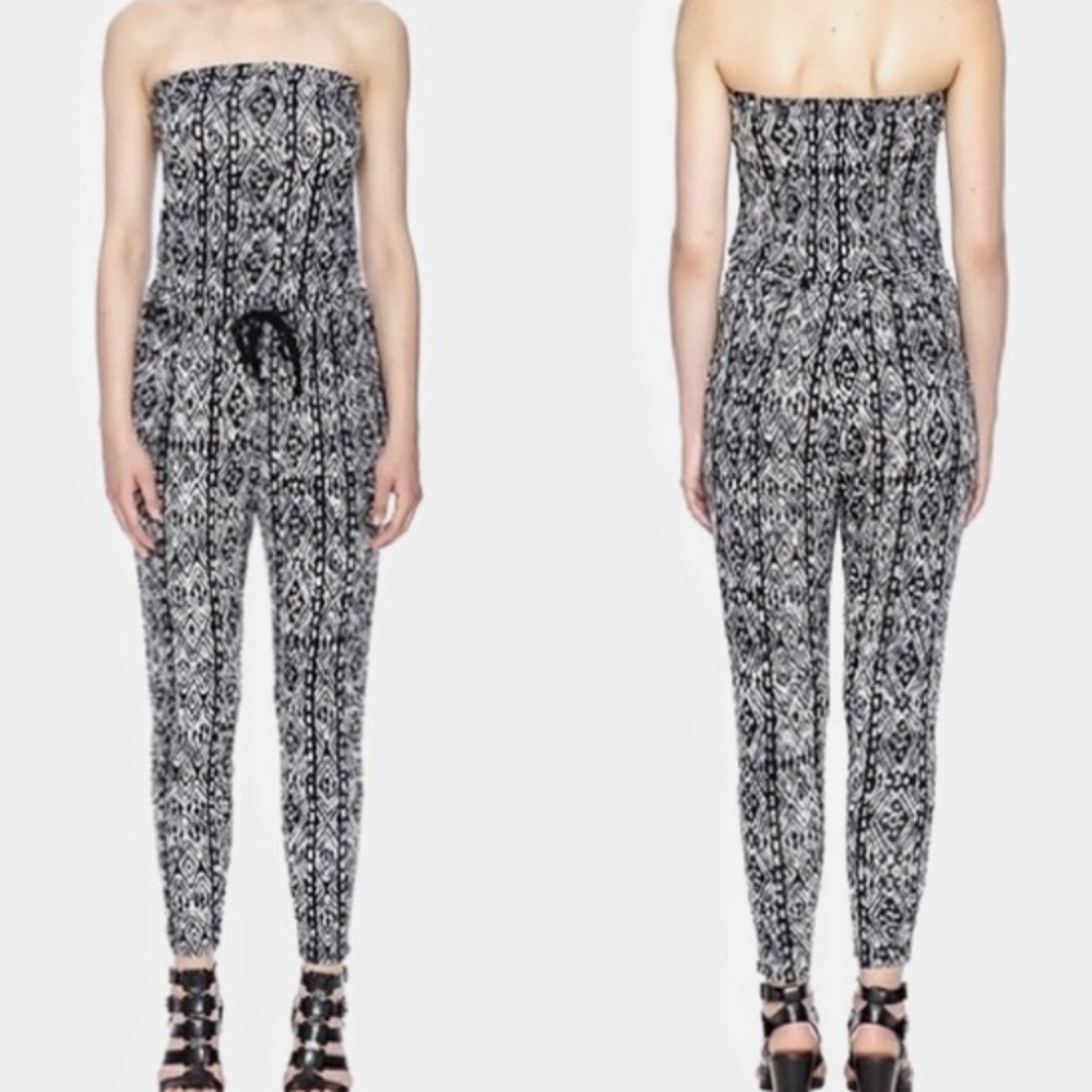 Ambiance Tribal Strapless Jumpsuit